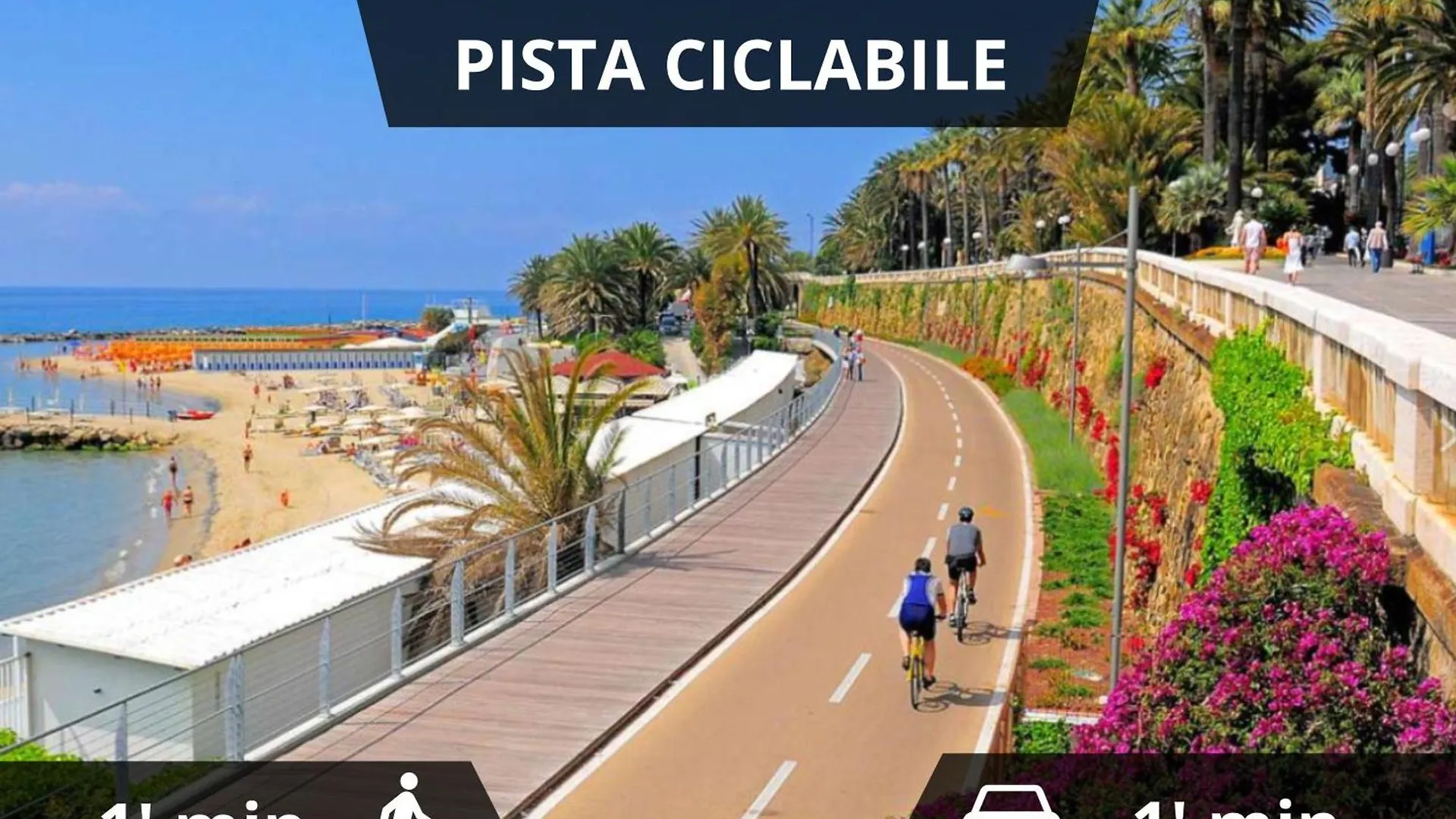 Mare - Ciclabile Giardino E Parcheggio Gratuito Apartment Sanremo